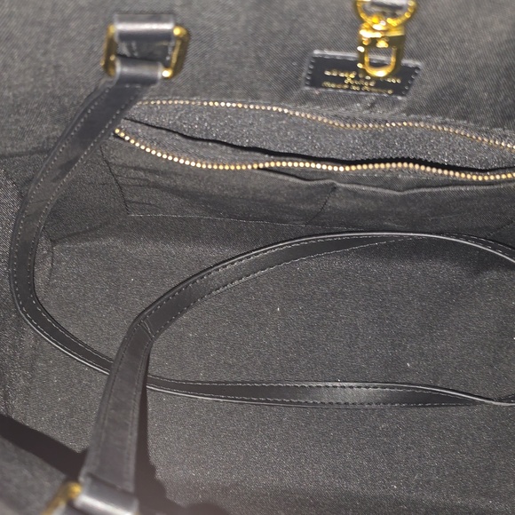 Louis Vuitton Black and Leopard Print Tote - Picture 15 of 16